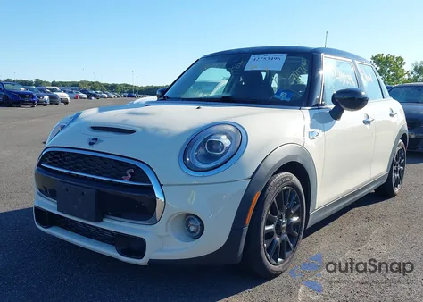 2020 Mini Hardtop Cooper S из США, поврежденный, VIN WMWXU9C04L2M54518
